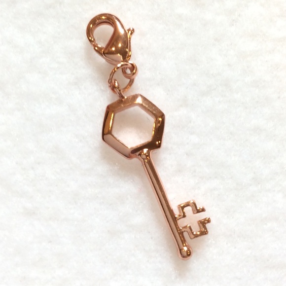 Origami Owl rose gold key dangle - Picture 2 of 3